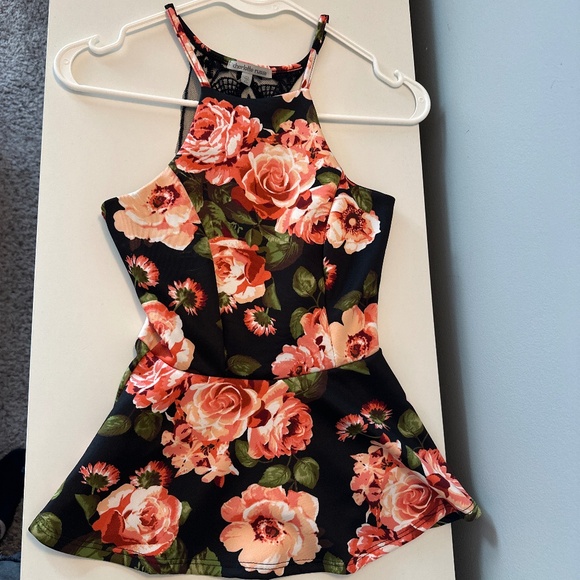 Charlotte Russe Tops - Charlotte Russe peplum top